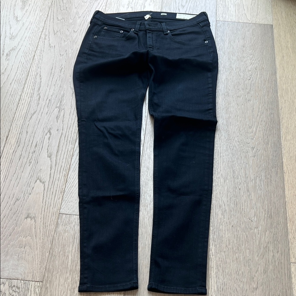Rag & Bone Classic Black Skinny Jeans